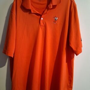 Ping OSU Orange Polo Shirt with Embroidered Logo